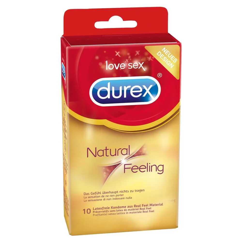 Allergivenlig Kondom Durex Natural Feeling12 stk
