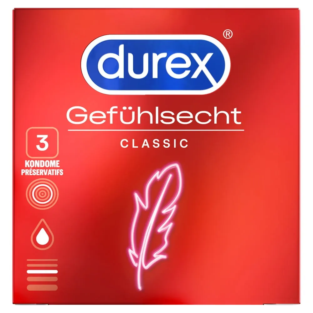 Durex Gefühlsecht Ekstra Tynde Kondomer40 stk