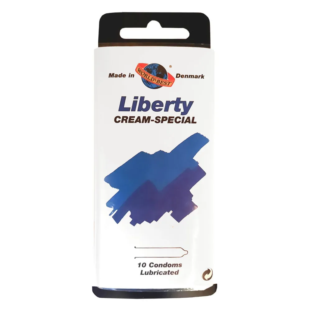Worlds Best Liberty Cream-Special Kondom10 stk