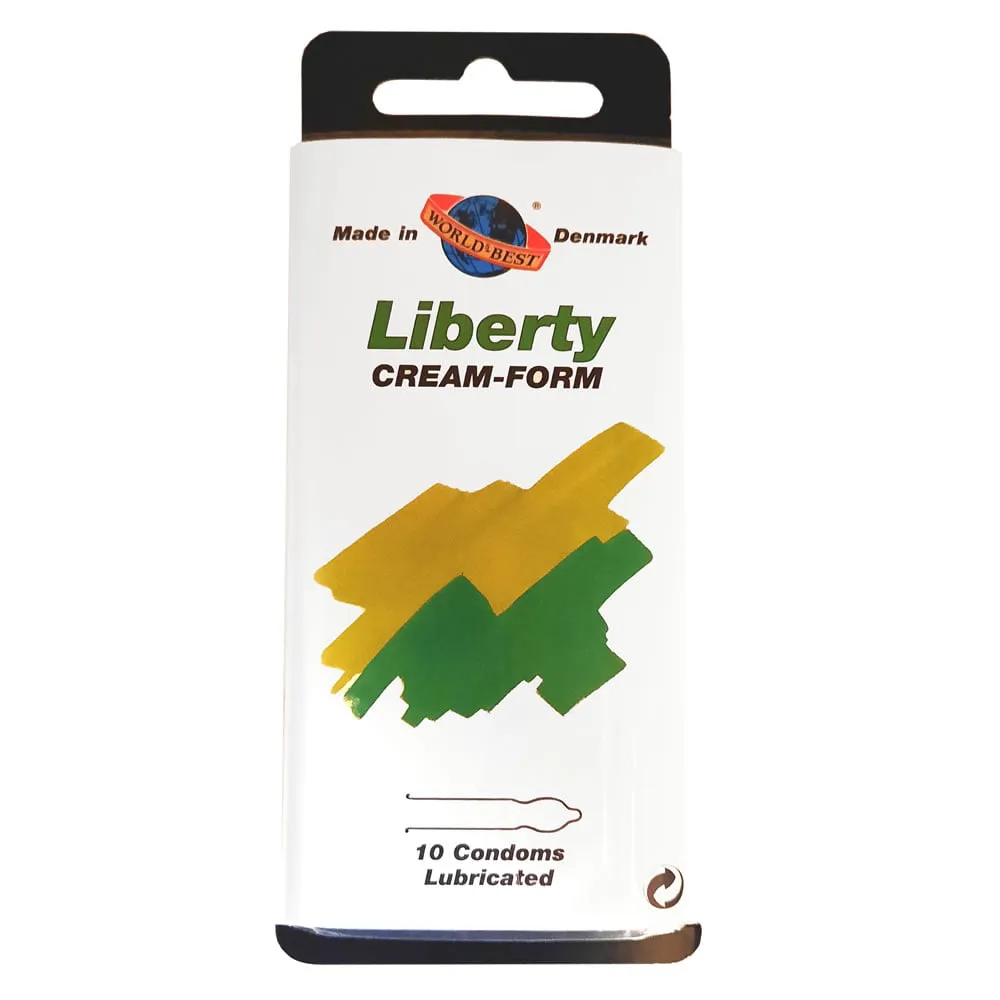 Worlds Best Liberty Cream-Form Kondom10 stk