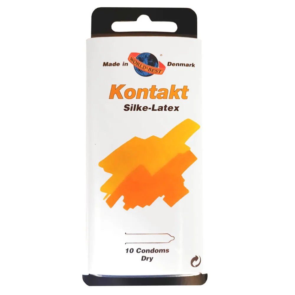 Worlds Best Kontakt Silke Latex Kondom10 stk