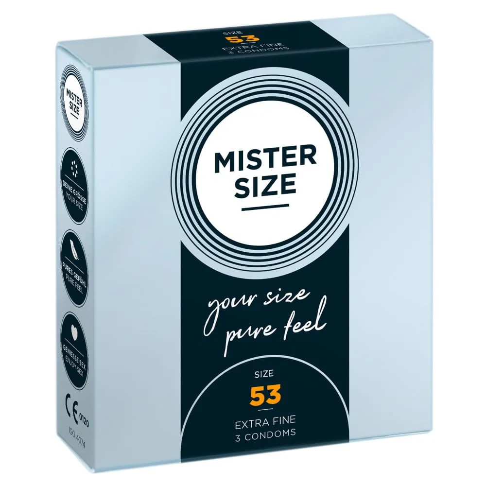 Mister Size 53 mm Medium Kondomer3 stk