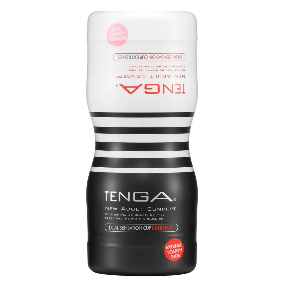 Tenga Dual Sensation Cup Extremes Masturbator2 Åbninger