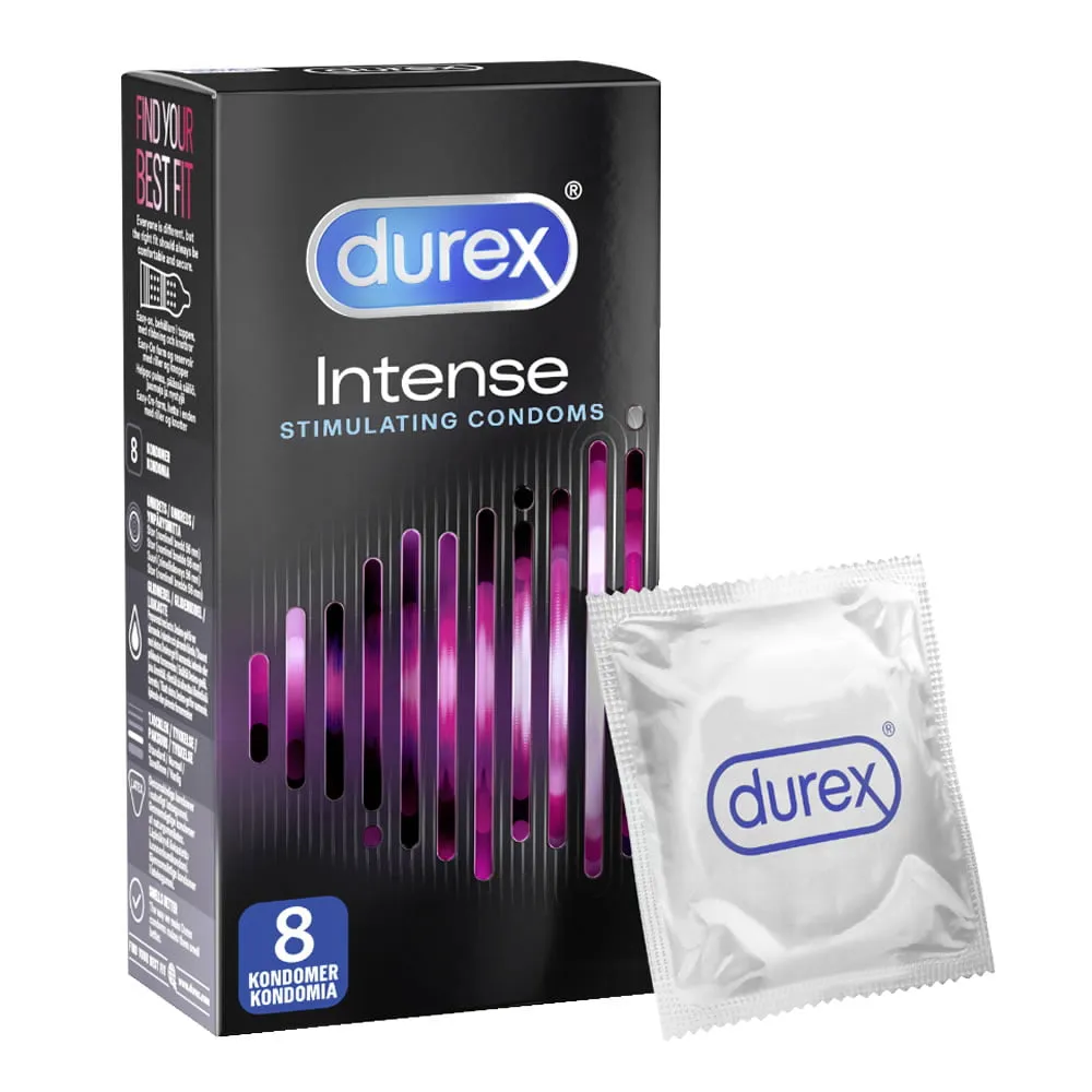 Durex Intense Stimulating Condoms8 stk