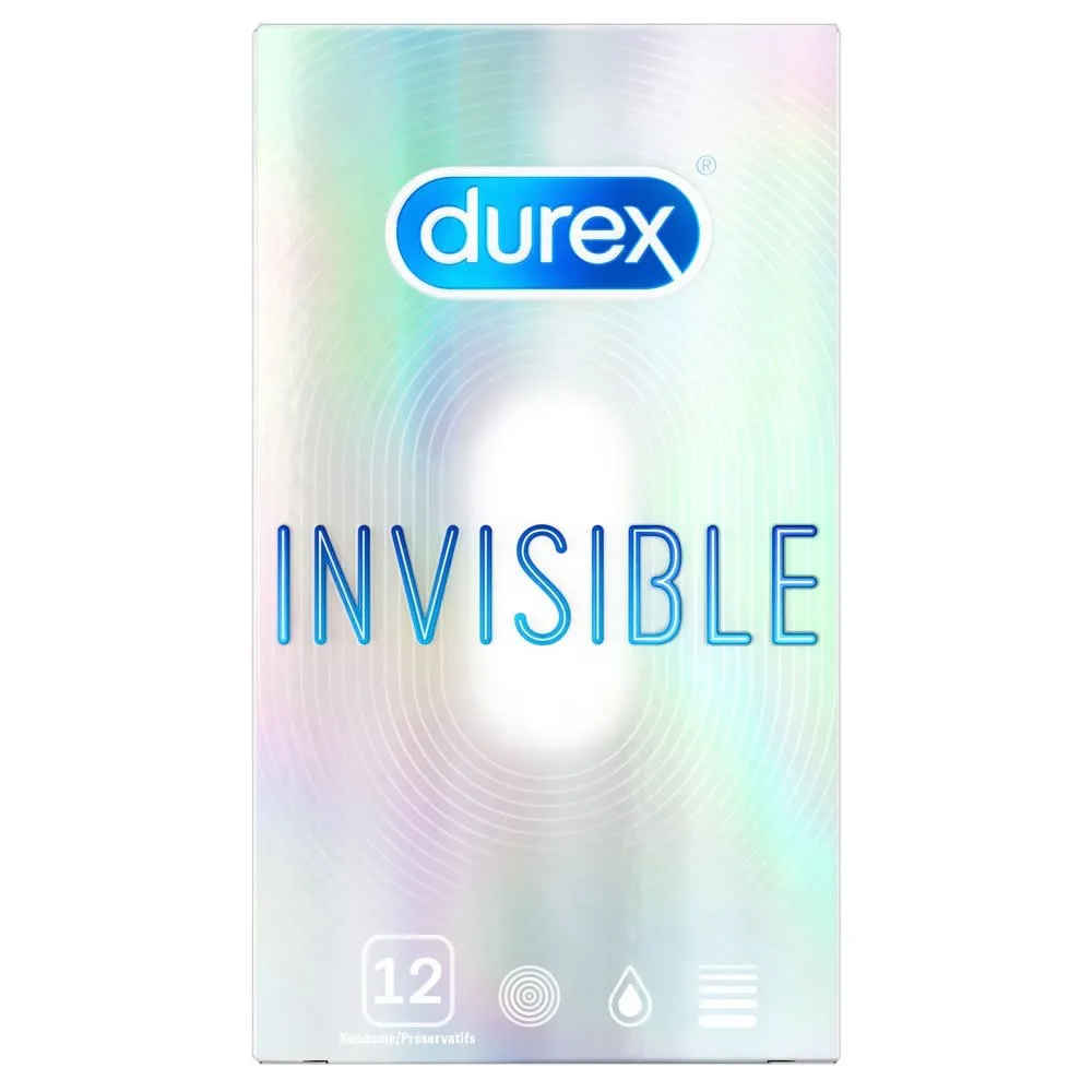 Durex Invisible Ultra Tyndt Kondom12 stk