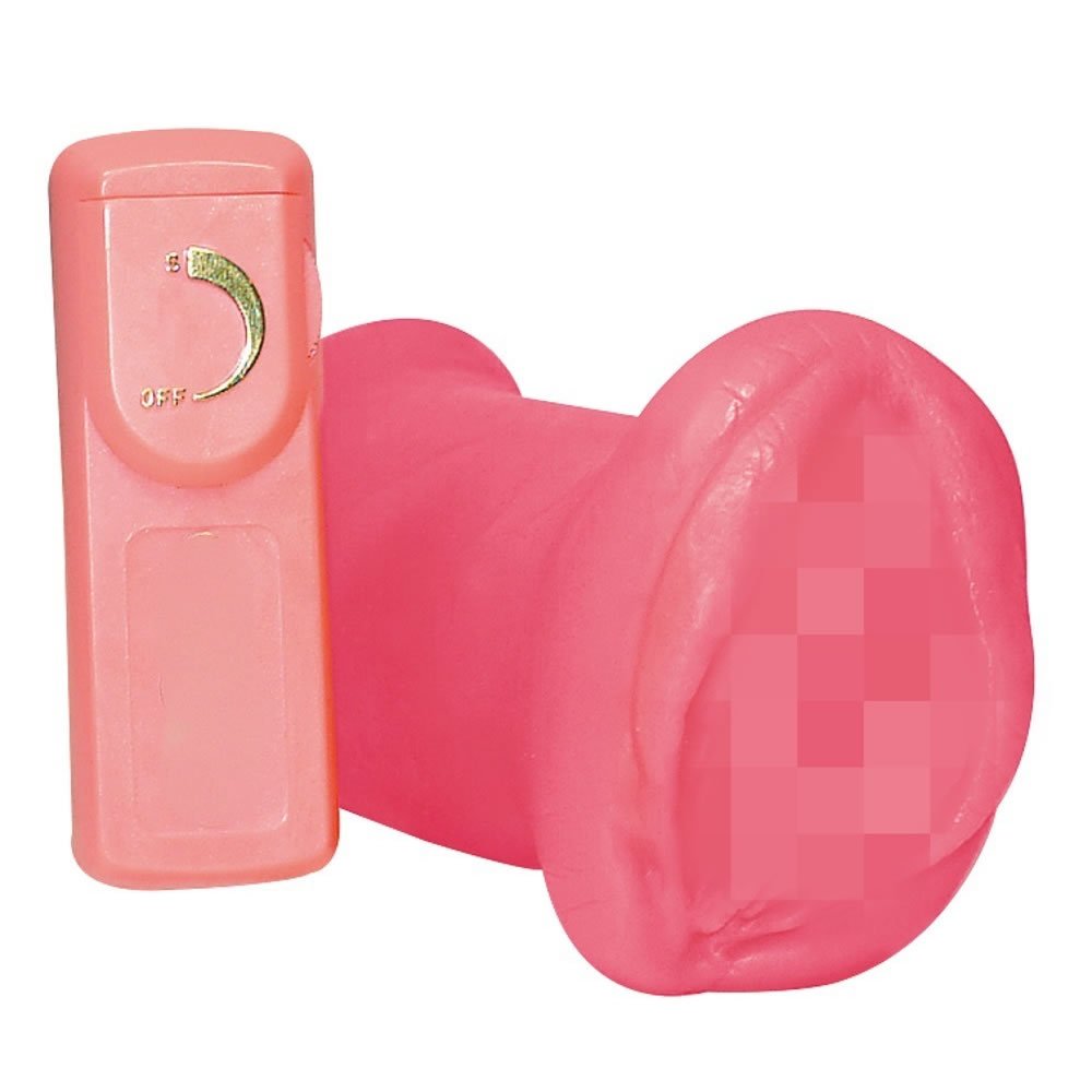 Masturbator Girls Pussy med VibratorPink