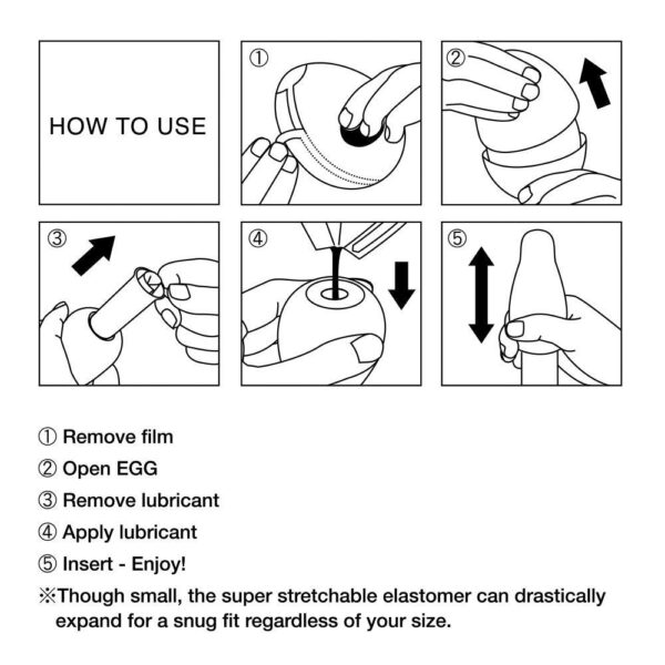 Tenga Onani og Masturbator Æg - Image 18
