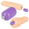 Nature Skin Penis Sleeve med Bullet Vibrator - Image 4
