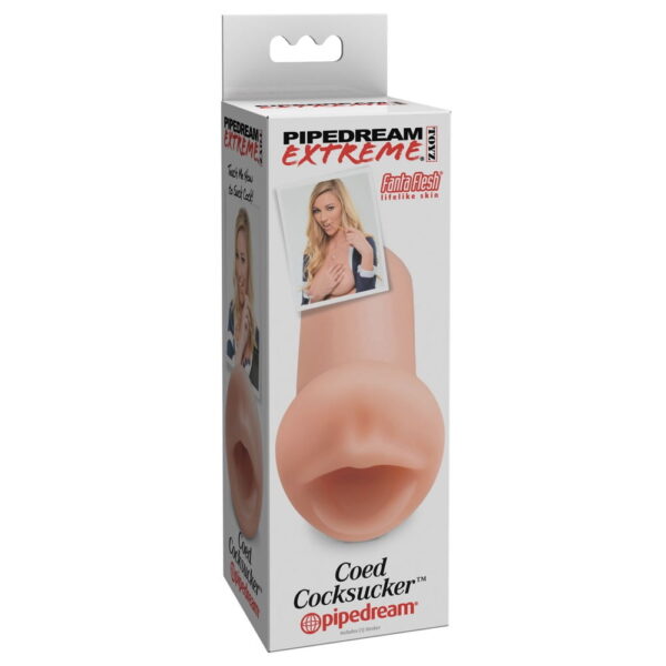 Pipedream Coed Cocksucker MasturbatorHudfarve
