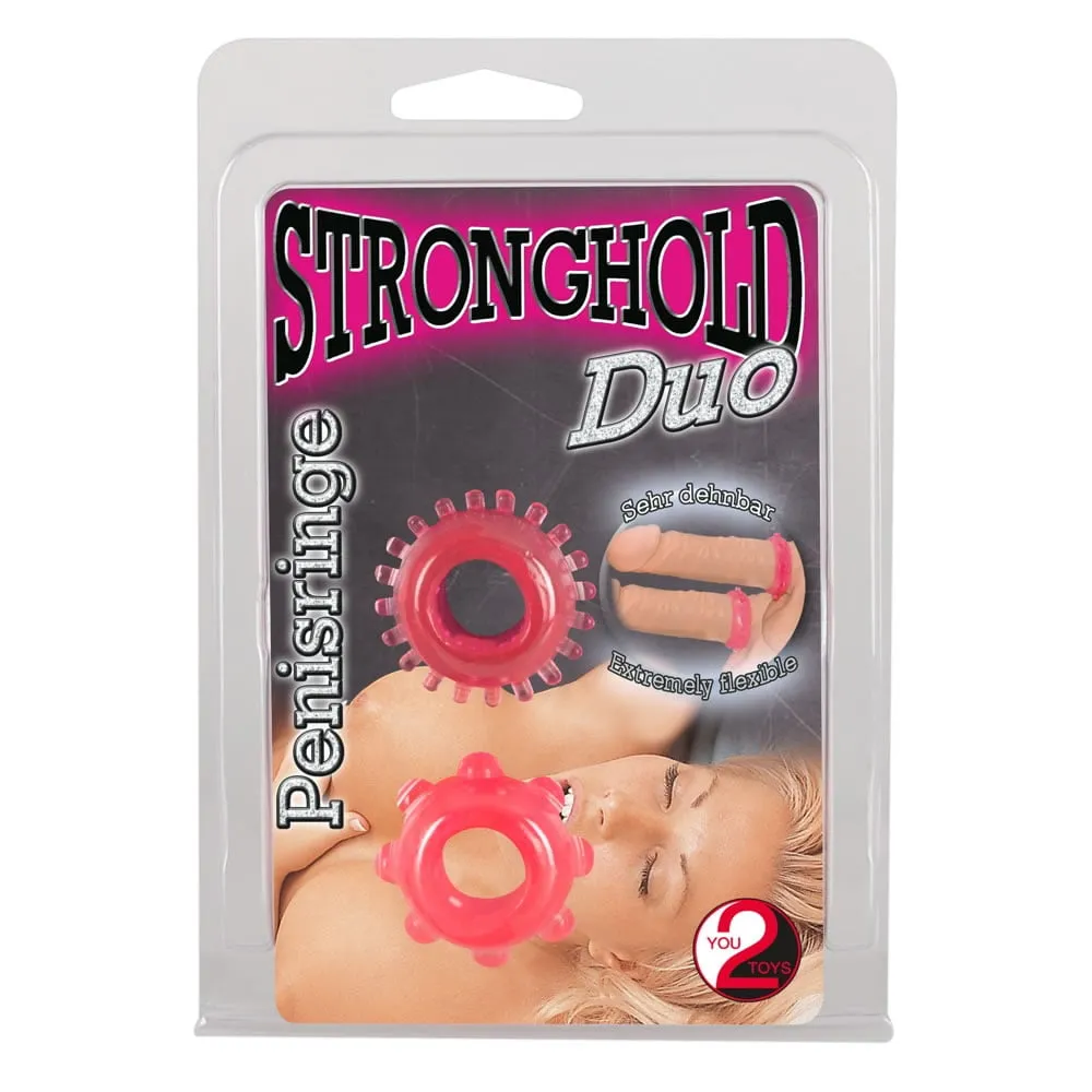 Stronghold Duo PenisringePink