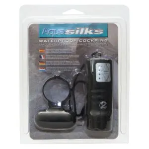 Aqua Silks Penisring med Vibrator