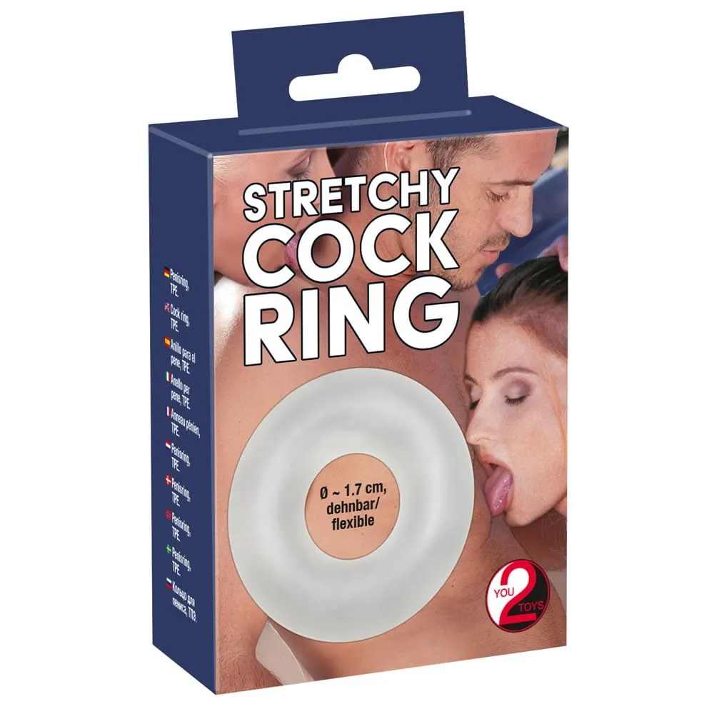 Stretchy CockringGennemsigtig