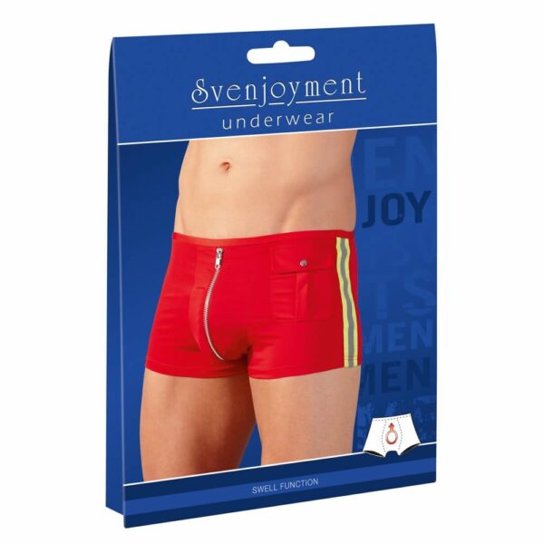 Herre Pants Fireman i Rød2XL