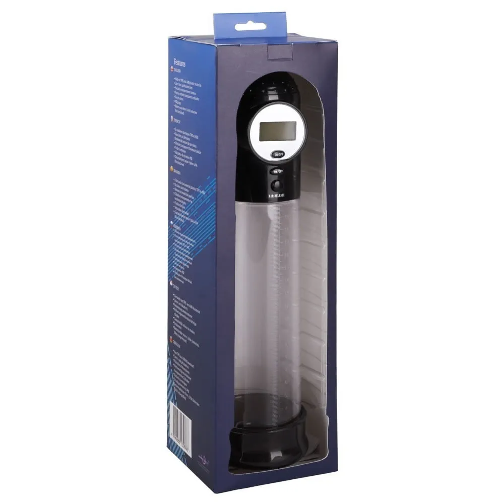 Auto Pump PenispumpeSort / Gennemsigtig