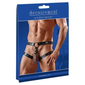 Hoftebælte med Penisring i Wetlook