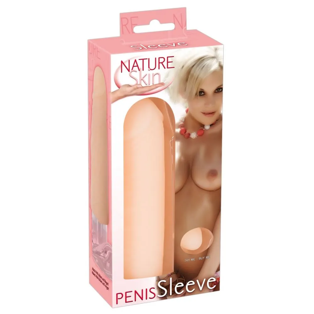 Nature Skin Penis Sleeve PenishylsterHudfarve