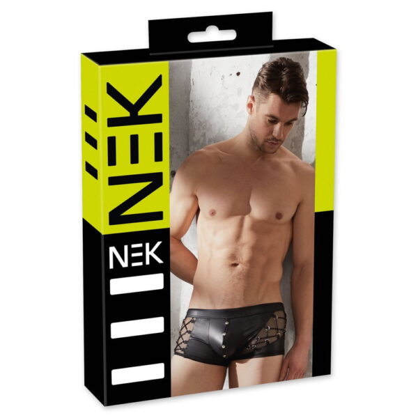 Herre Wetlook Pants med Snører og NitterXL