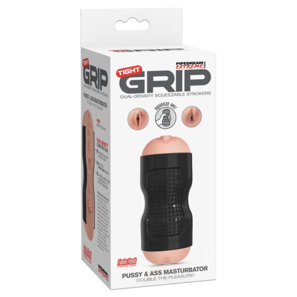 Pipedream Tight Grip Pussy & Ass MasturbatorHud / Sort