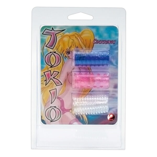 Tokio Sleeves Penis ManchetterPakke med 3