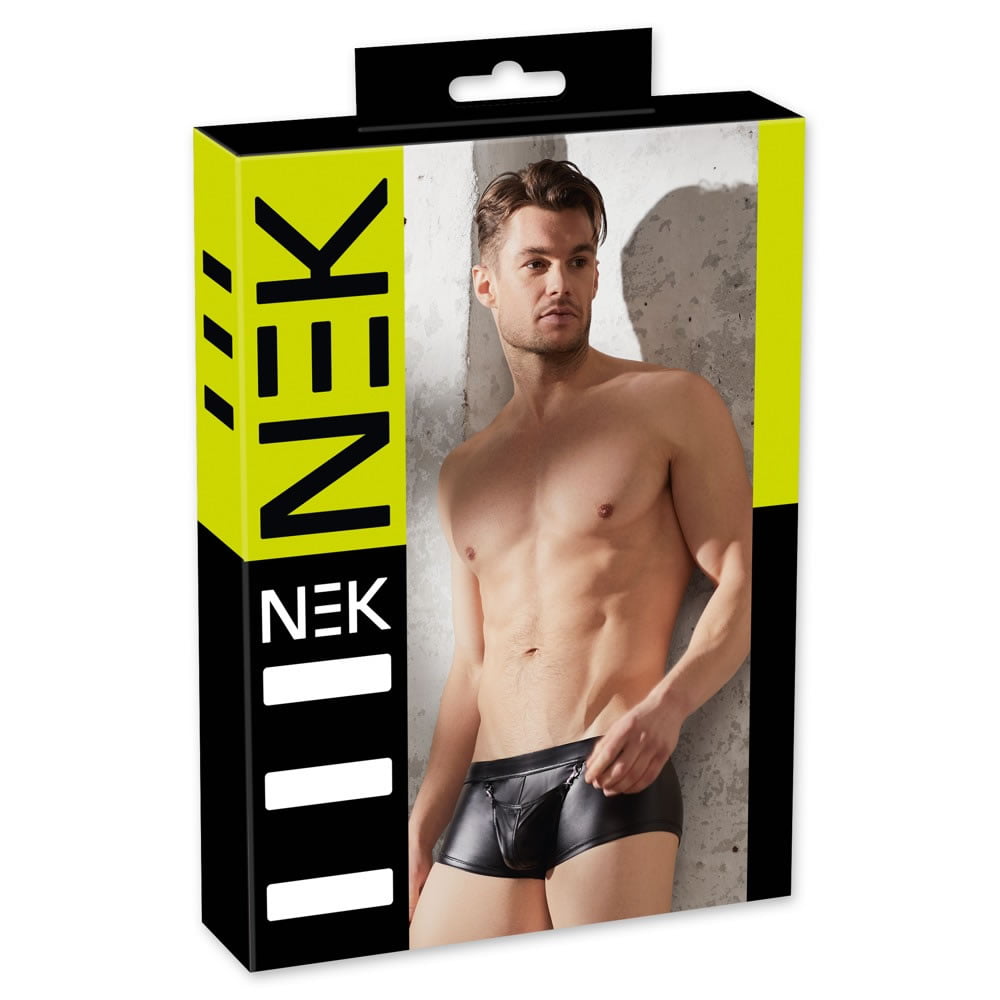 Herre Pants i Wetlook med Pung der kan åbnesXL