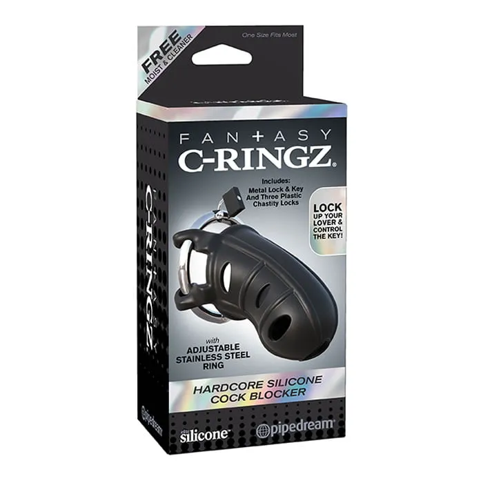 C-Ringz Cock Block Silikone Kyskhedsbælte til HamSort