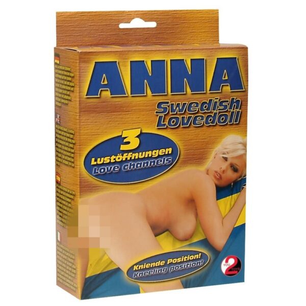 Anna Swedish ElskovsdukkeNaturlig Størrelse