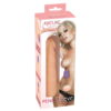 Nature Skin Penis Sleeve med Bullet VibratorOnesize