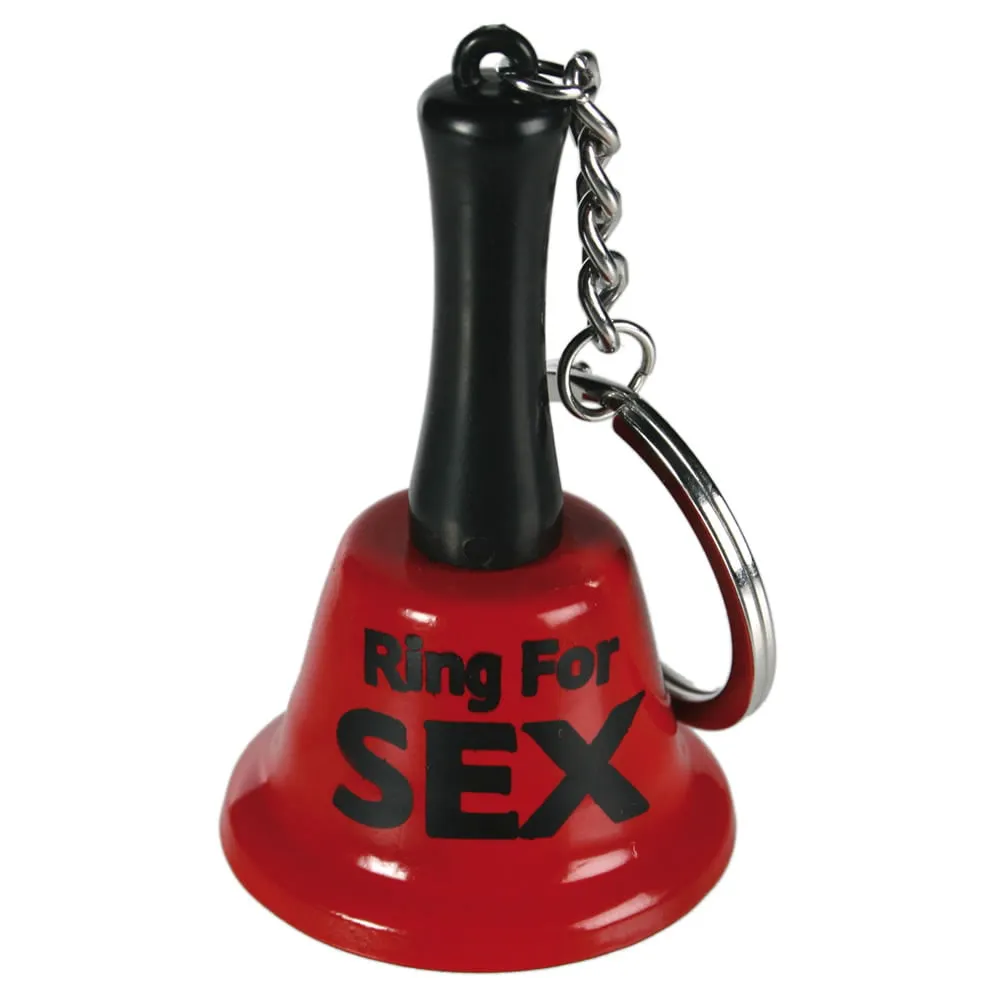Ring for sex nøglering klokkeRød / Sort