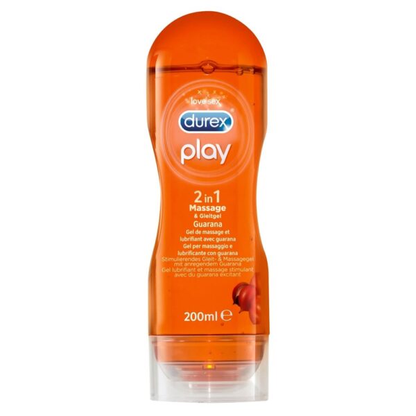 Durex Play Guarana 2-i-1 Massageolie & Glidecreme200 ml