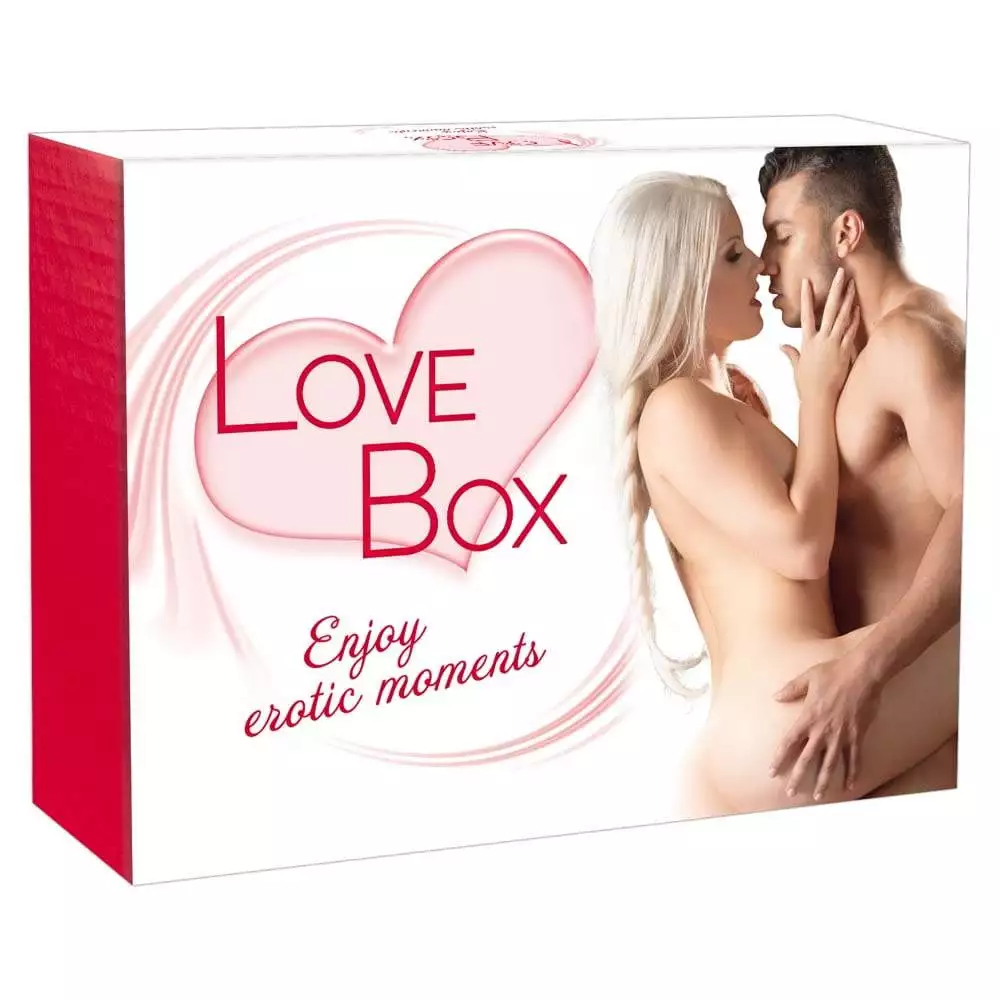 Love Box - Pakke med Sexlegetøj og Lingeri til ParInternational Edt.