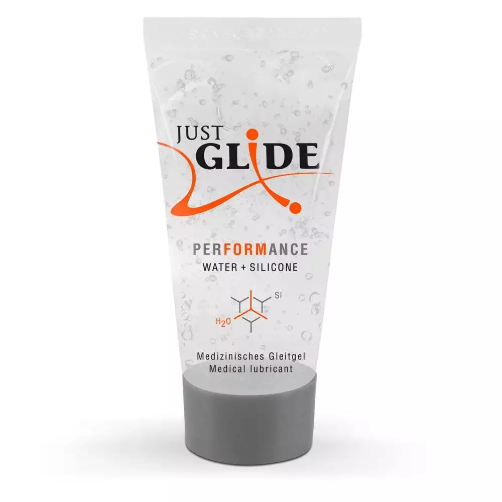 Just Glide Performance Glidecreme på Vand- og Silikonebasis20 ml