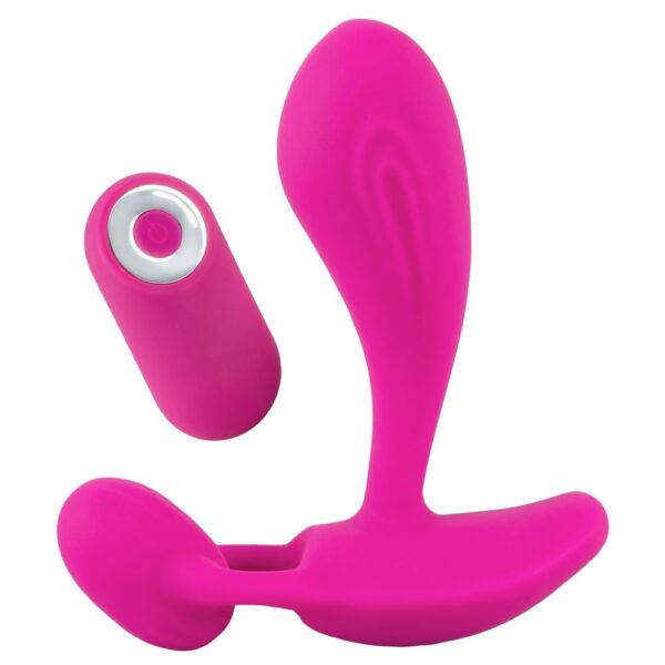 Sweet Smile Trådløs G-punkt Vibrator med Klitoris StimulatorPink