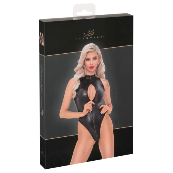 Noir Wetlook Body med Slangeskind LookXL