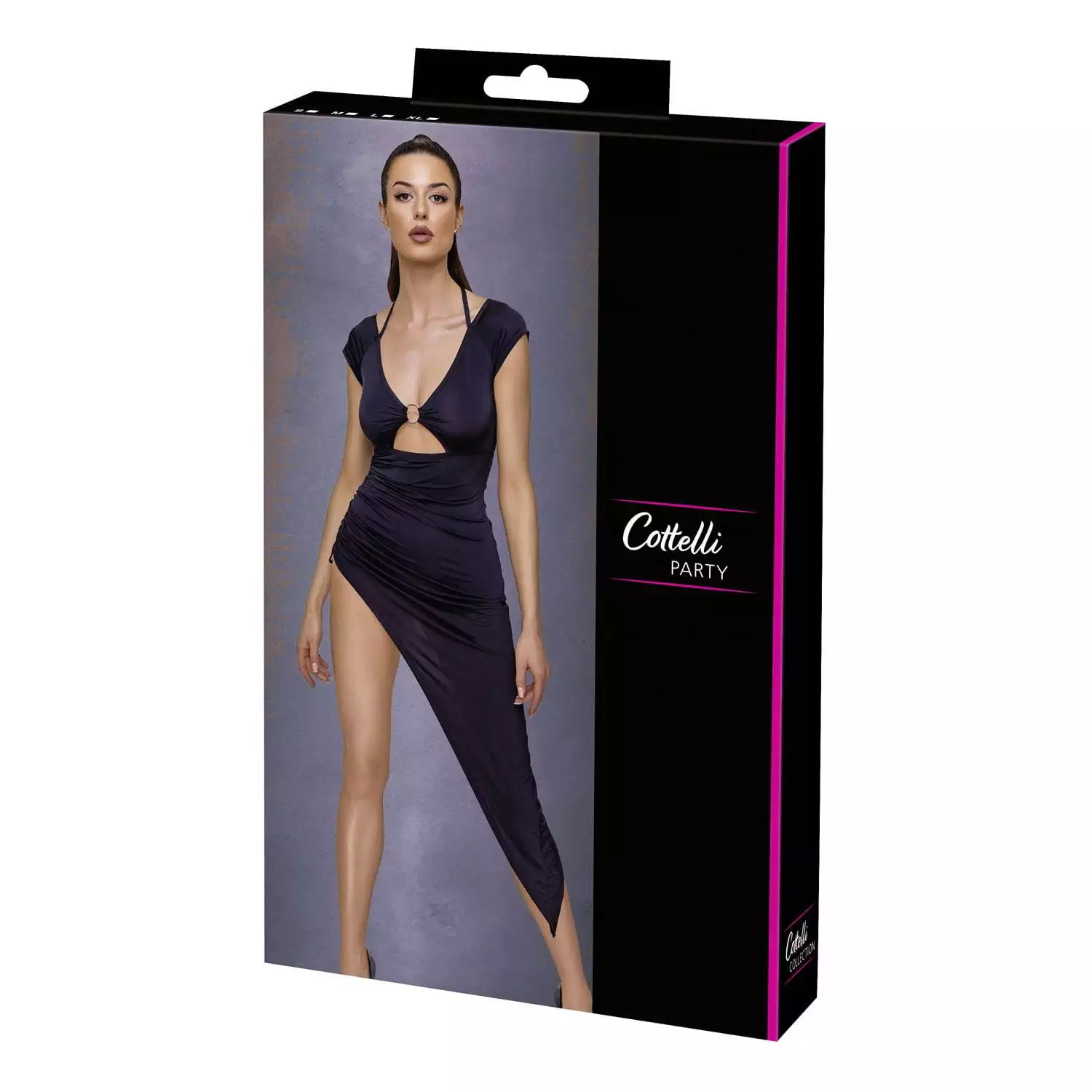 Luxure Kjole med Asymmetrisk SnitXL