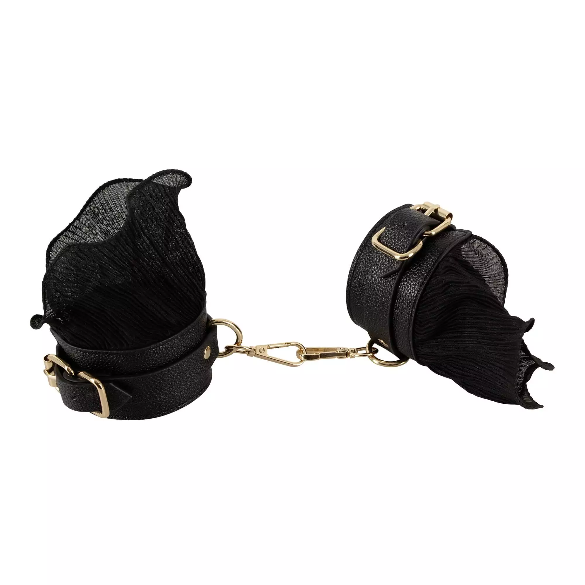 Bad Kitty Bondage Sæt med Flæser og Guldkæder - Billede 5