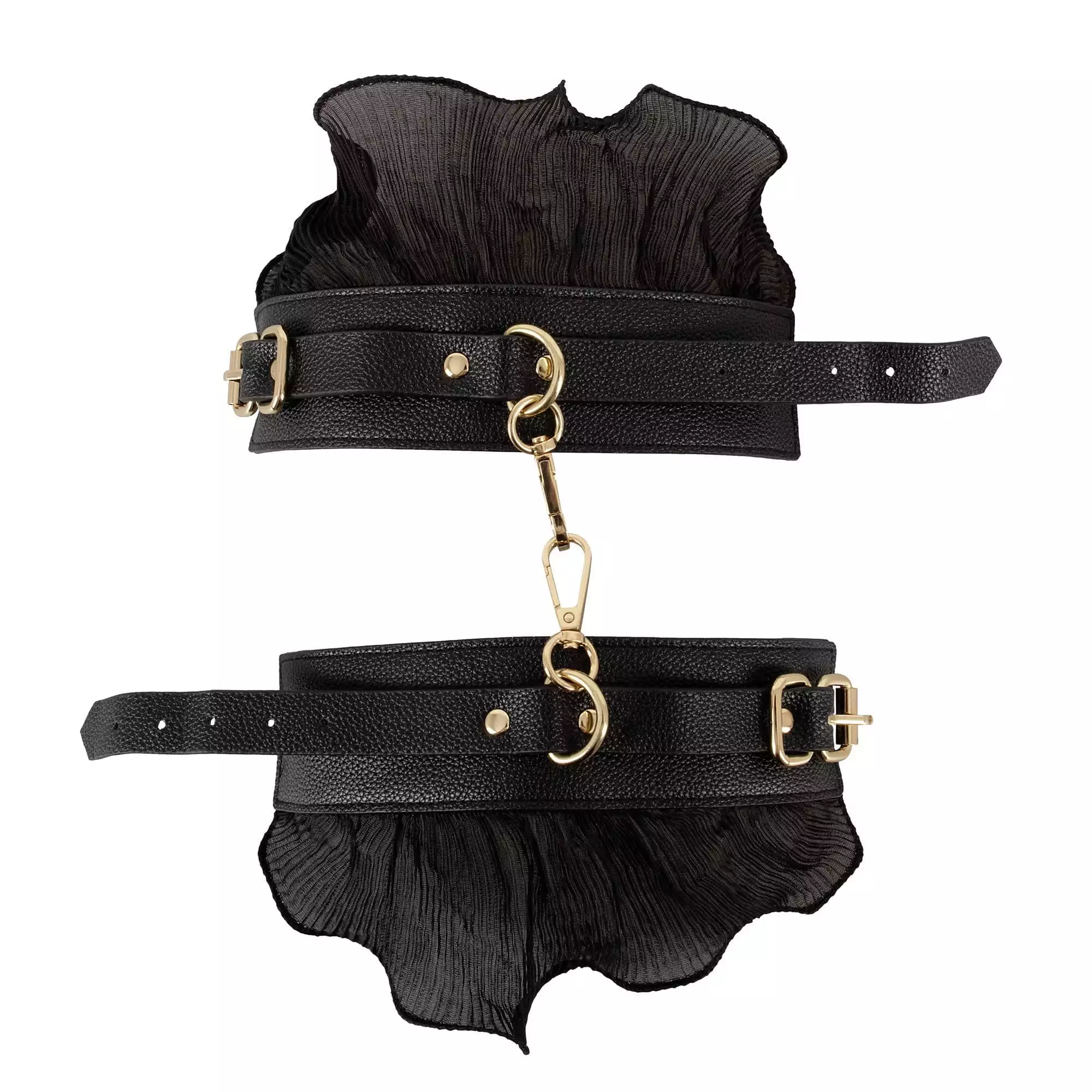 Bad Kitty Bondage Sæt med Flæser og Guldkæder - Billede 8