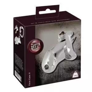 Cock Cage 2 – Kyskhedsbælte til Mænd af Stål