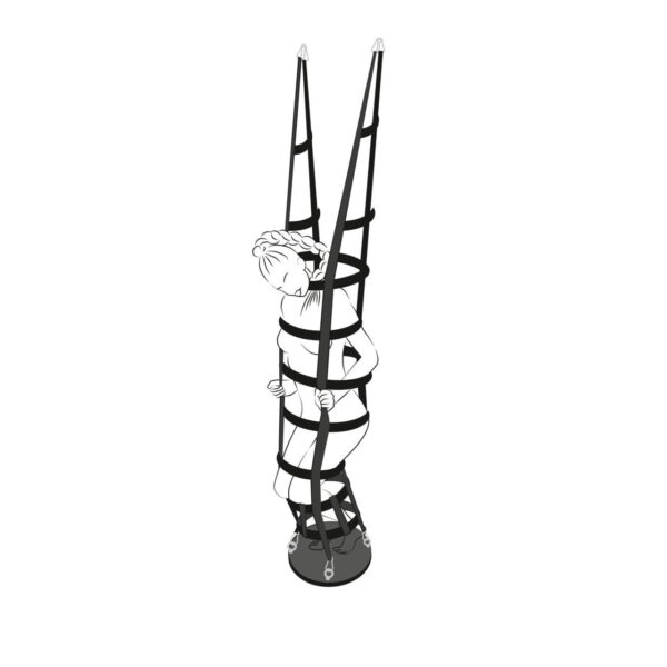 Bad Kitty Hanging Strap Cage - Bondage Bur - Image 8