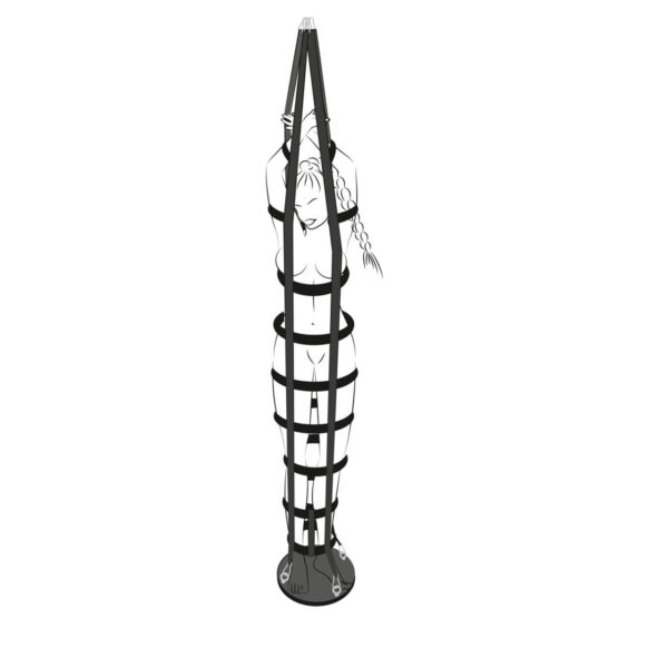 Bad Kitty Hanging Strap Cage - Bondage Bur