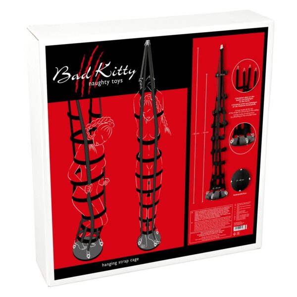 Bad Kitty Hanging Strap Cage - Bondage Bur - Image 12