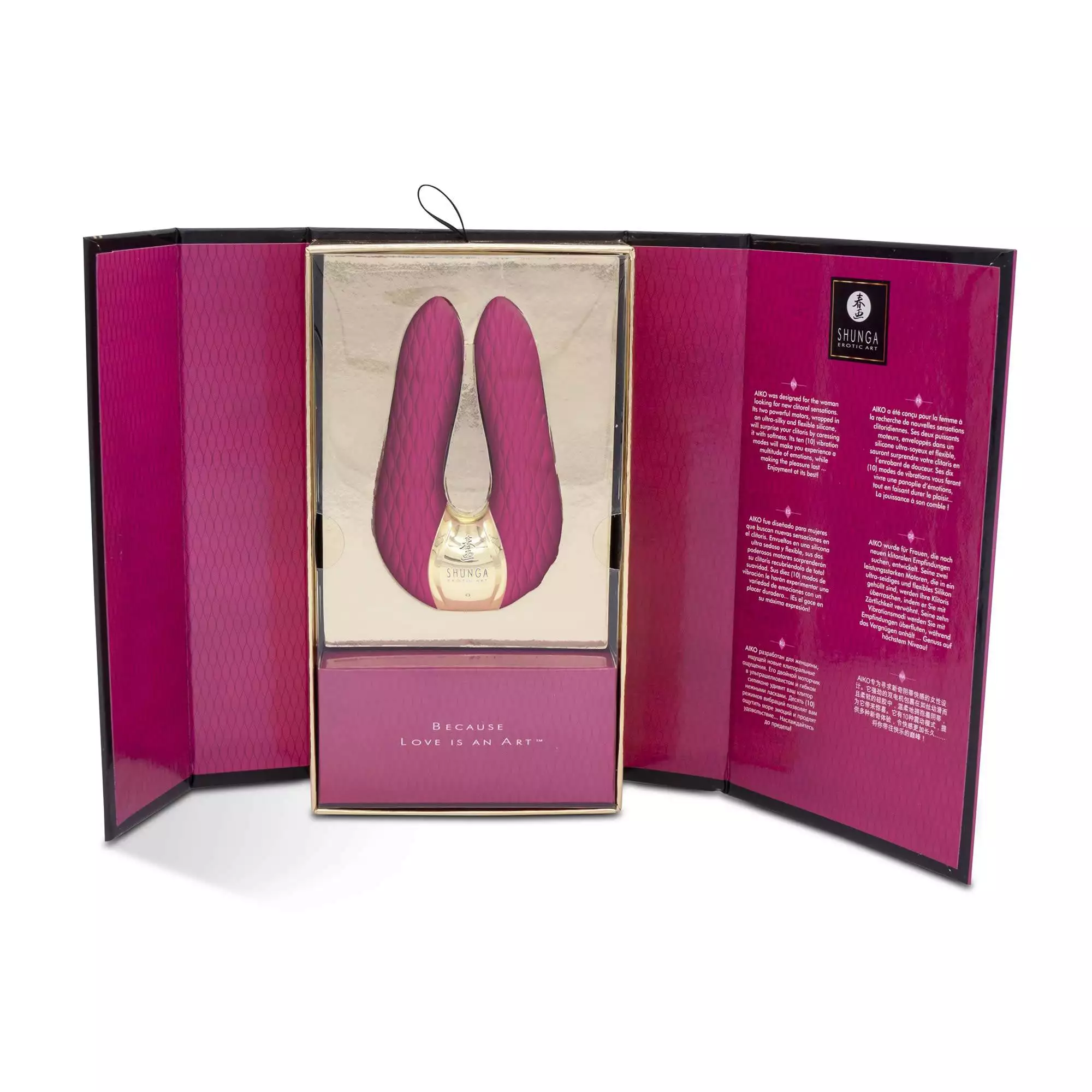 Shunga Aiko Dobbelt og Par Vibrator - Billede 9