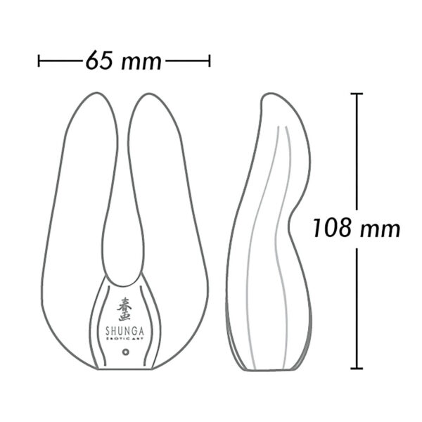 Shunga Aiko Dobbelt og Par Vibrator - Image 16