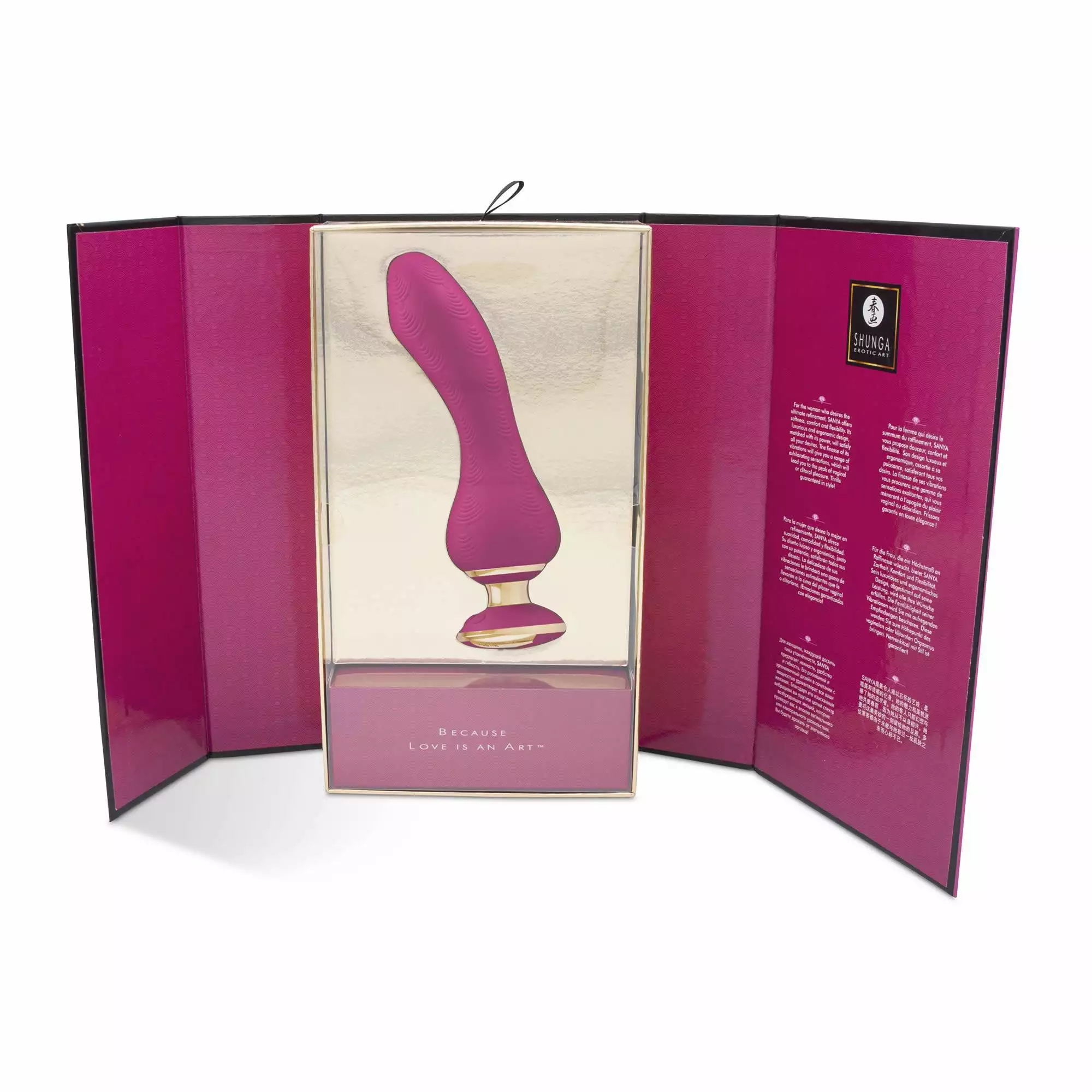 Shunga Sanya Vibrator med Ergonomisk Greb - Billede 10