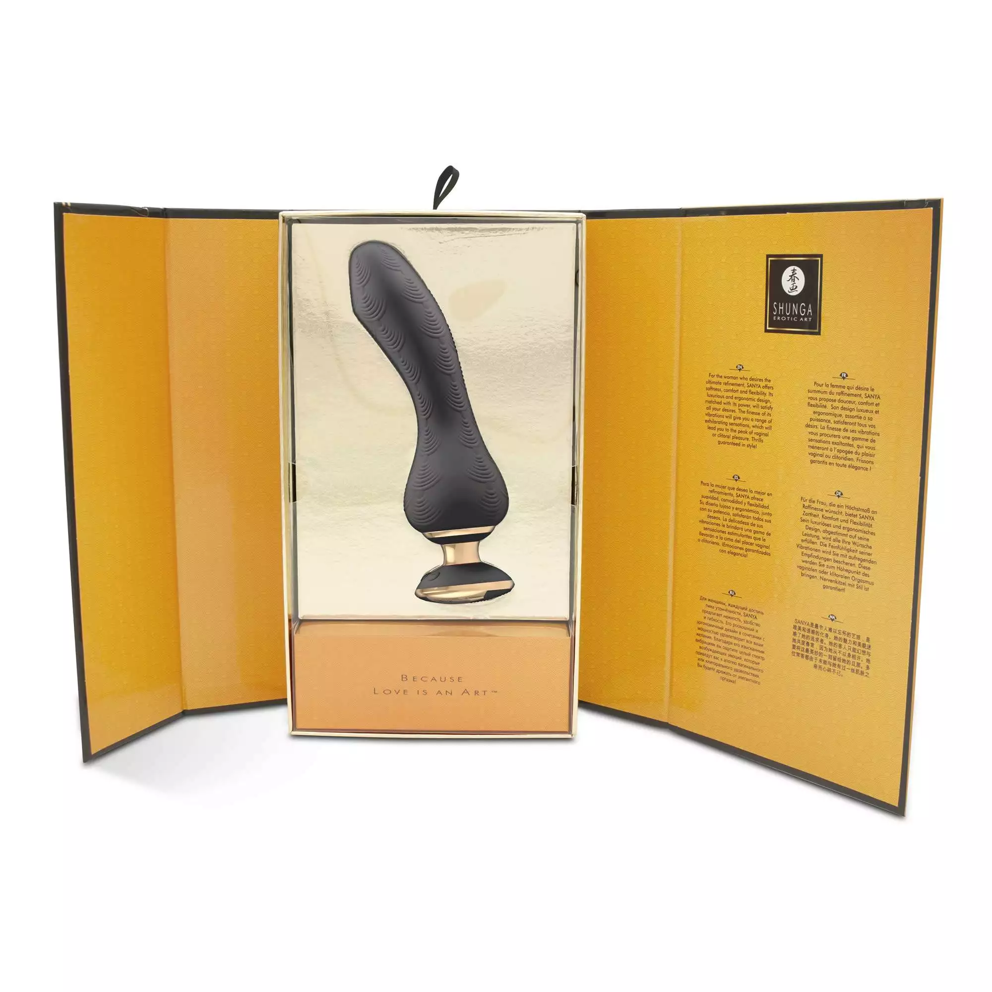 Shunga Sanya Vibrator med Ergonomisk Greb - Billede 13