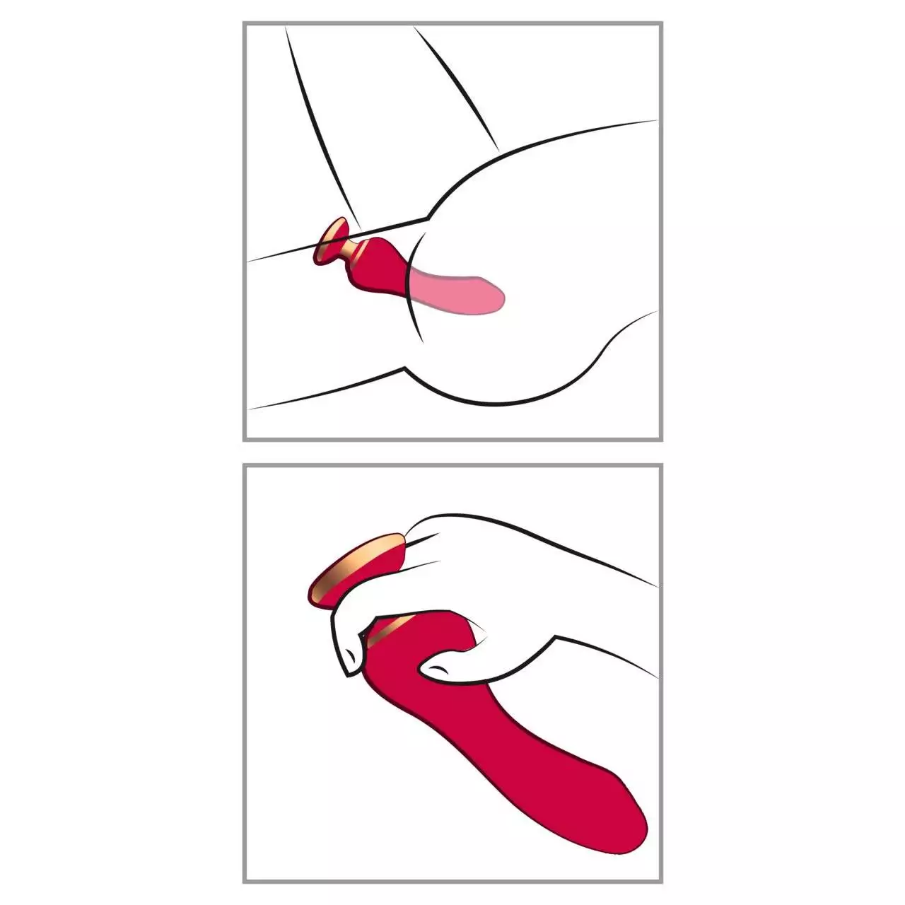 Shunga Sanya Vibrator med Ergonomisk Greb - Billede 14