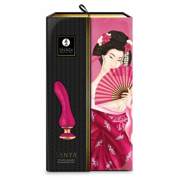 Shunga Sanya Vibrator med Ergonomisk Greb - Image 16