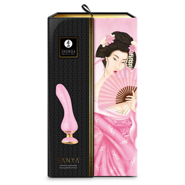 Shunga Sanya Vibrator med Ergonomisk Greb - Image 17
