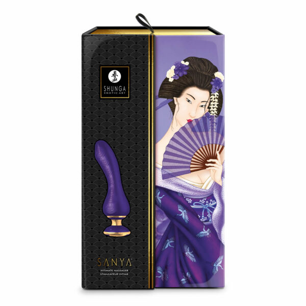 Shunga Sanya Vibrator med Ergonomisk Greb - Image 18