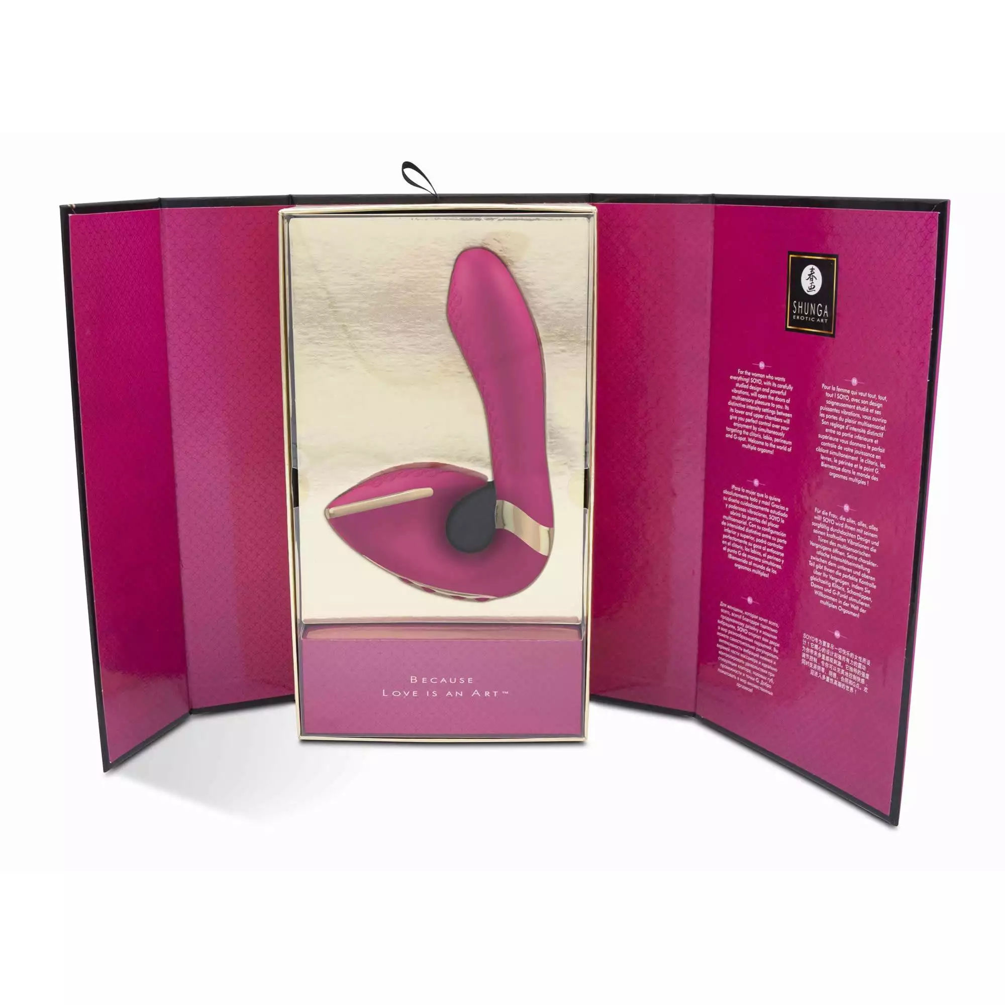 Shunga Soyo Rabbit Vibrator med 2 Motorer - Billede 10