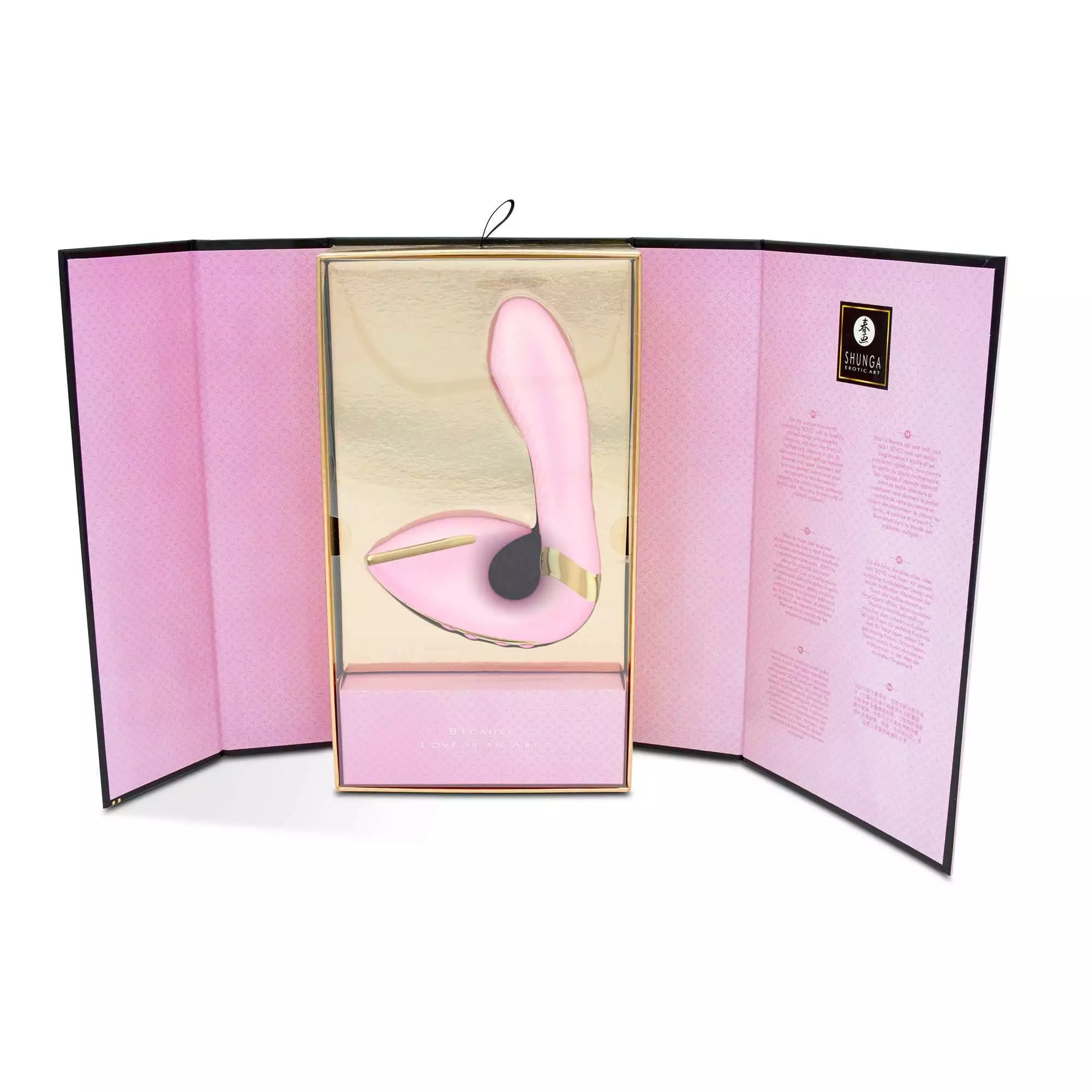 Shunga Soyo Rabbit Vibrator med 2 Motorer - Billede 11